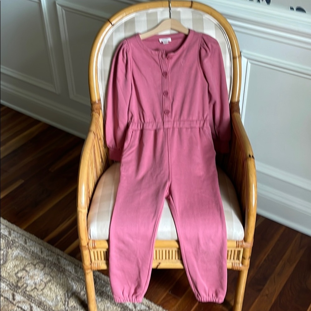J. Crew rose terry cotton jumper